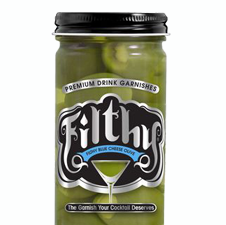 Filthy Olives Jar, Label