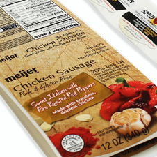 Meijer Food Products, Label